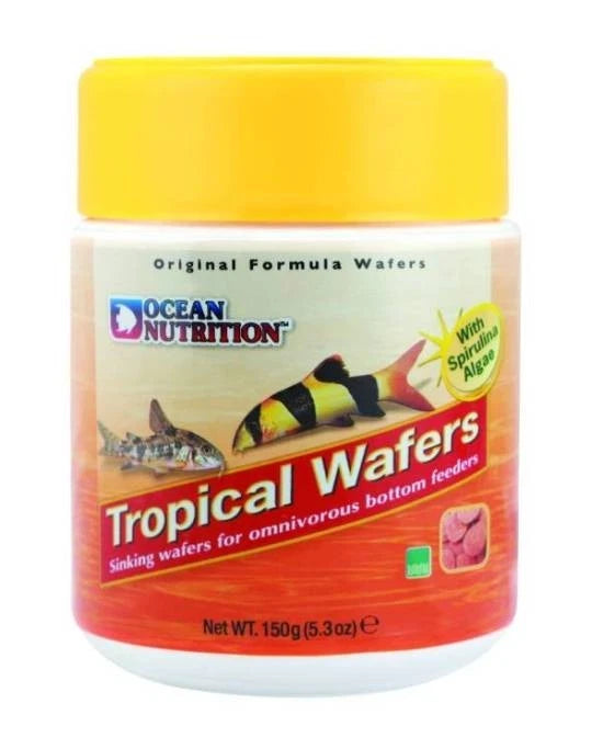 Ocean Nutrition Tropical Wafers 150g - Pastilles de Fond Poissons Communautaires