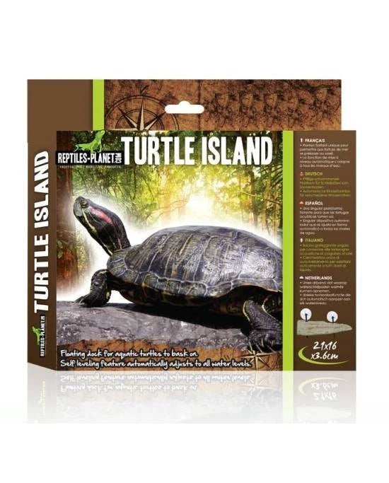 Plage Flottante Tortue Aquatique Aimant Reptiles Planet Turtle Island M Decor