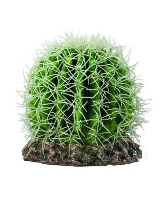 Plante Artificielle Cactus Sonora Terrarium Decor Resine Succulente Desert M 15 CM