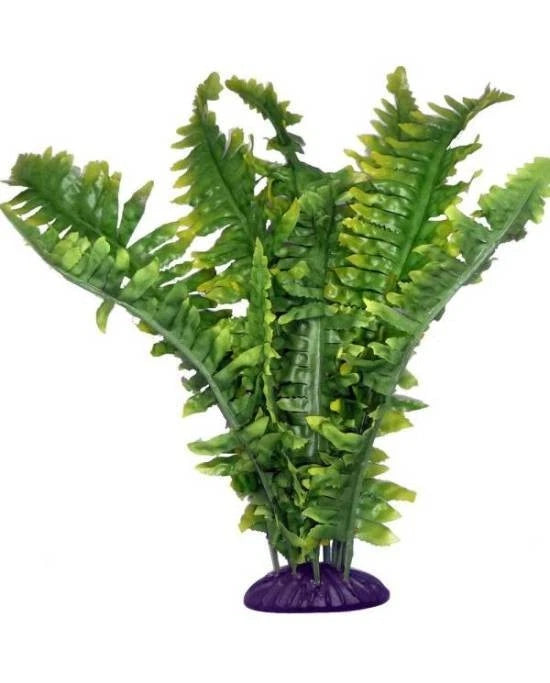 Plante Artificielle Fougere Boston Terrarium Decor Reptile Komodo Fern 25 cm