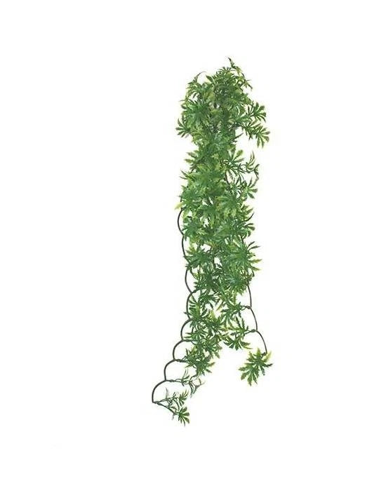 Plante Artificielle Liane Feuille Papaye Terrarium Decor Komodo Vine 60 cm