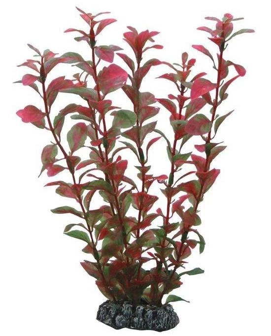 Plante Artificielle Ludwigia 25 cm - Décoration Aquarium & Terrarium - Hobby