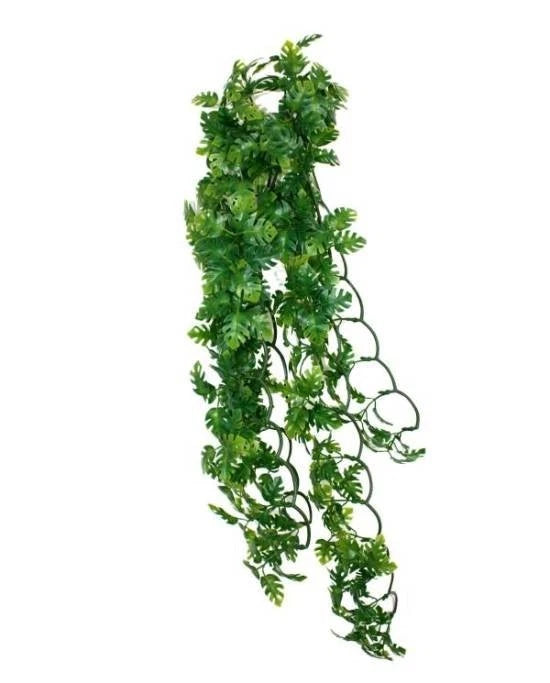 Plante Artificielle Philodendron Terrarium Decor Reptile Komodo Plant 30 cm