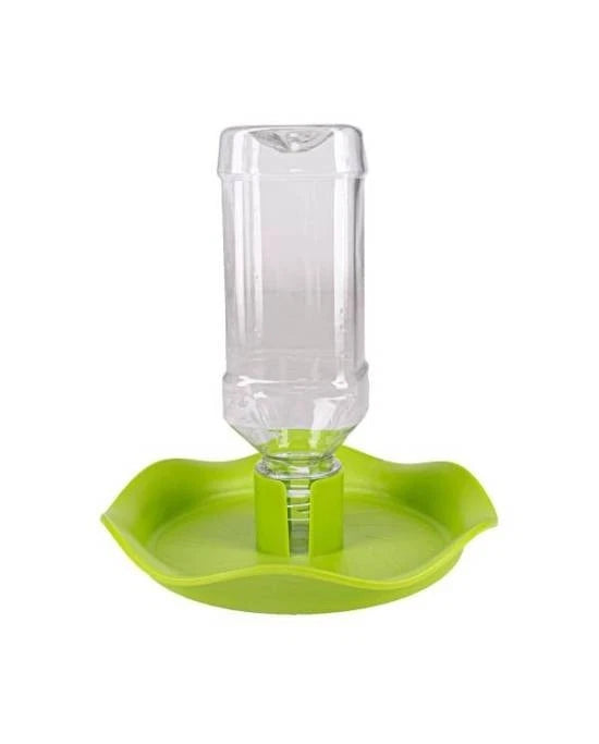 Plastic Dish Green M Reptiles Planet 10x5x1.1 cm Gamelle Mangeoire Terrarium