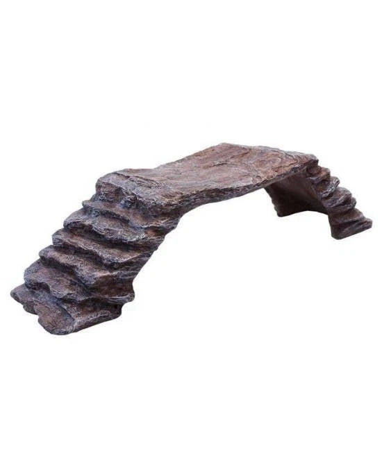 Plateforme de Repos Komodo Basking Ramp Brown L - Rampe Terrarium - Taille Large