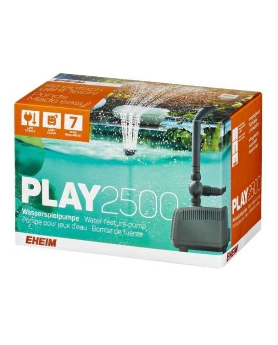 Pompe Jet d'Eau Eheim PLAY2500 - 2300 L/h - Hmax 2,4m - 38W - Câble 10m - Bassin
