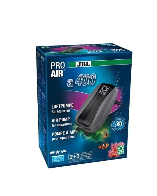 Pompe à air JBL ProAir a400 - 400 L/h - 5W | Double Sortie & Silencieuse