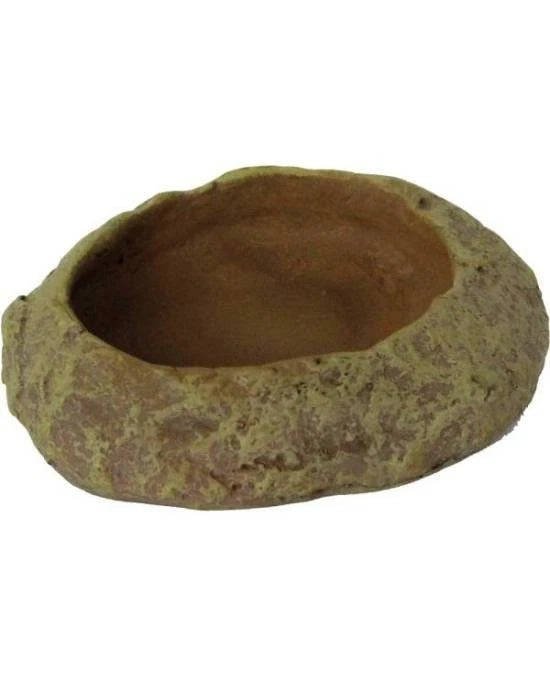 Reptiles Planet Repti Dish XS - Mini Gamelle Roche 6x4x1cm - Reptiles Juvéniles