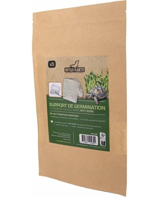 Reptiles Planet Repti Serre Recharge Pad - Tapis de Culture pour Graines à Germer