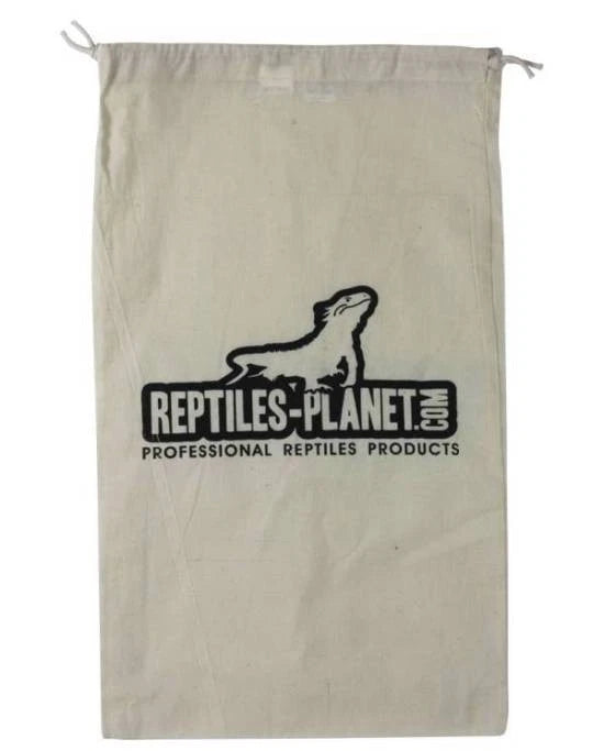 Reptiles Planet Sac de Transport 21x30,5 cm - Pochon Coton Petits Reptiles