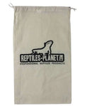 Reptiles Planet Sac de Transport 21x30,5 cm - Pochon Coton Petits Reptiles