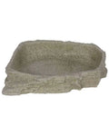 Reptiles Planet Stone Age Dish L - Gamelle Design Roche 17,5x3,5x14cm - Terrariu