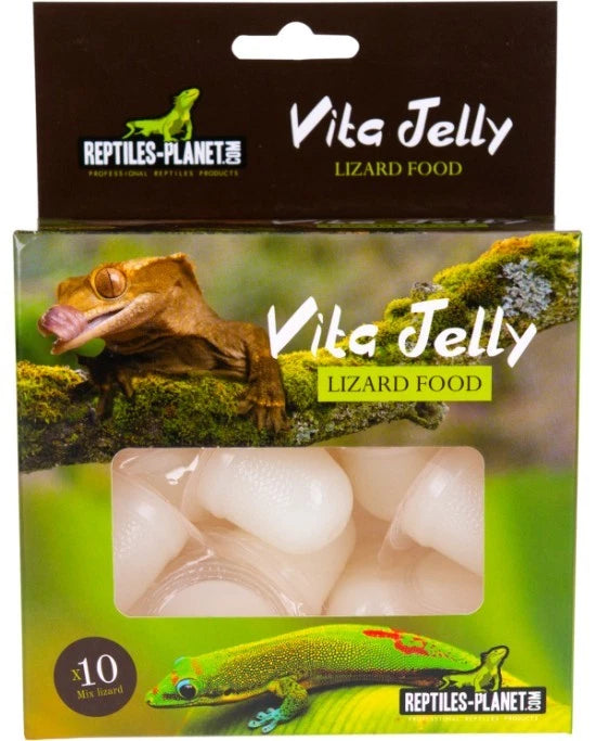 Reptiles Planet Vita Jelly Vitamin | 10 Goblets de Gelée Vitaminée pour Lézards