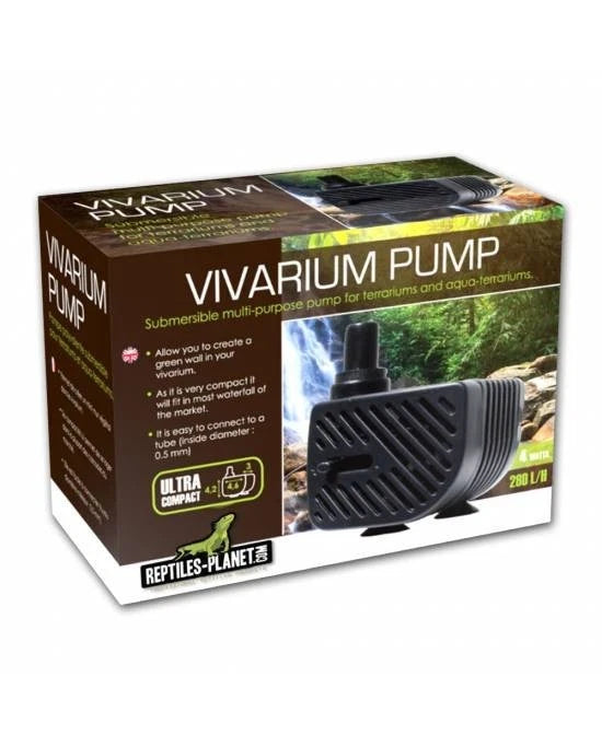 Reptiles Planet Vivarium Pump 4W - Pompe à eau silencieuse pour Terrarium