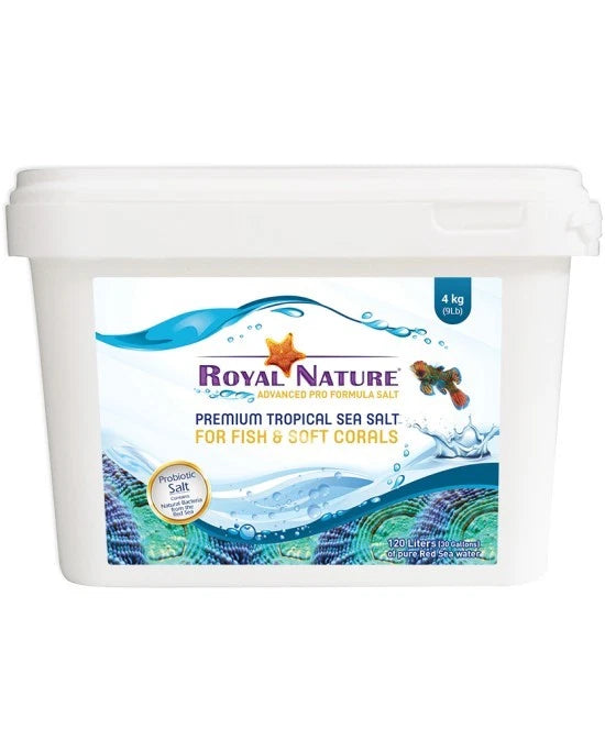 Royal Nature Premium Sea Salt 4kg - Sel Marin Premium pour Récifal