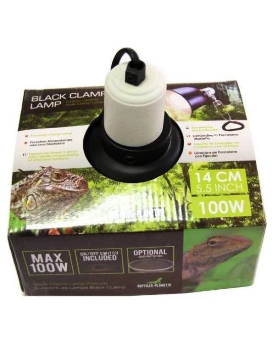 Réflecteur Reptiles Planet Black Clamp 14 - Ø 14 cm