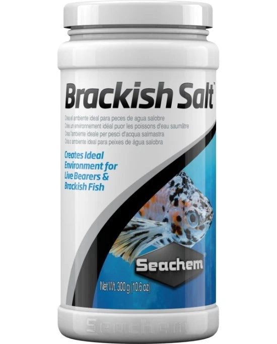 Seachem Brackish Salt 300g - Sel pour Aquarium Saumâtre - Qualité Premium