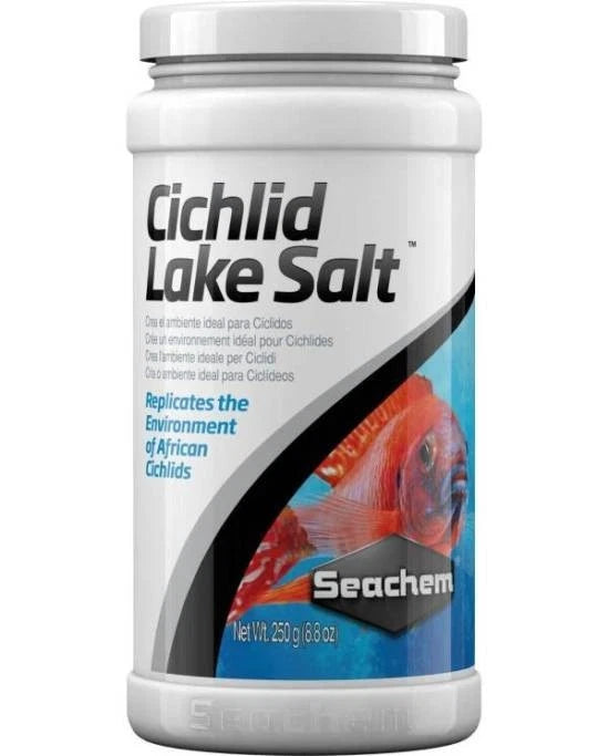 Seachem Cichlid Lake Salt 250g - Sel de Reminéralisation Aquarium Cichlidés