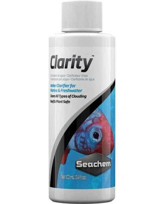 Seachem Clarity 100mL - Clarificateur d'eau avancé pour Aquarium