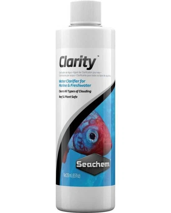 Seachem Clarity 250mL - Clarificateur d'eau avancé pour Aquarium