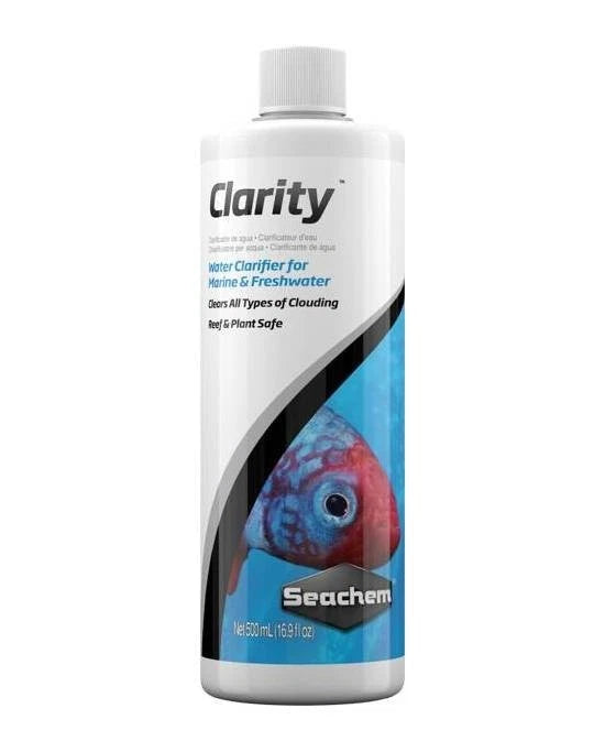 Seachem Clarity 500mL - Clarificateur d'eau haute performance pour Aquarium
