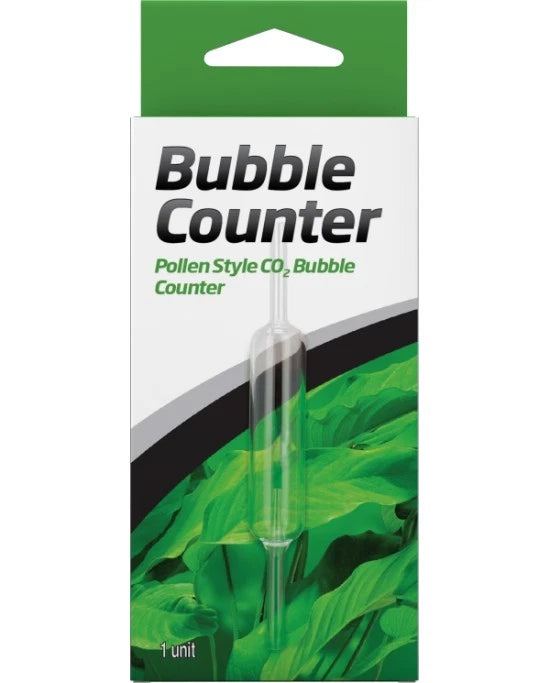 Seachem Compte-bulles CO2 Verre Ø 17mm | Bubble Counter Aquarium Haute Précision
