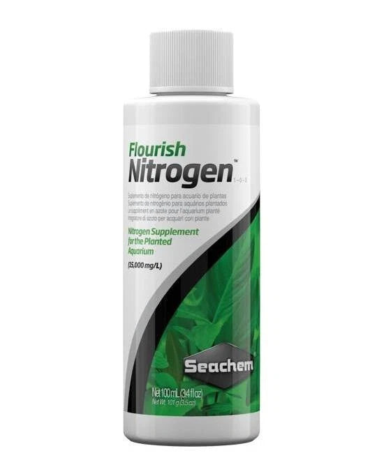 Seachem Flourish Nitrogen 100mL - Engrais Azoté pour Plantes Aquarium Frais