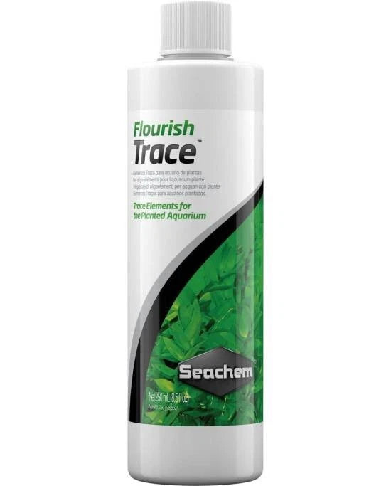 Seachem Flourish Trace 250mL - Engrais Oligo-Éléments Aquarium Eau Douce Plantes