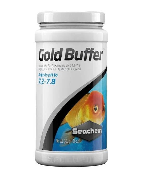 Seachem Gold Buffer 300g - Stabilisateur pH et KH pour Aquarium Poisson Rouge