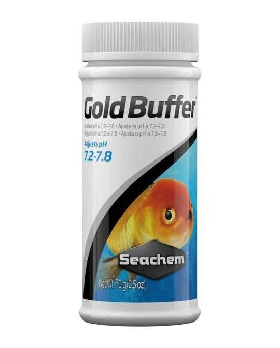 Seachem Gold Buffer 70g - Stabilisateur pH et KH pour Aquarium Poisson Rouge