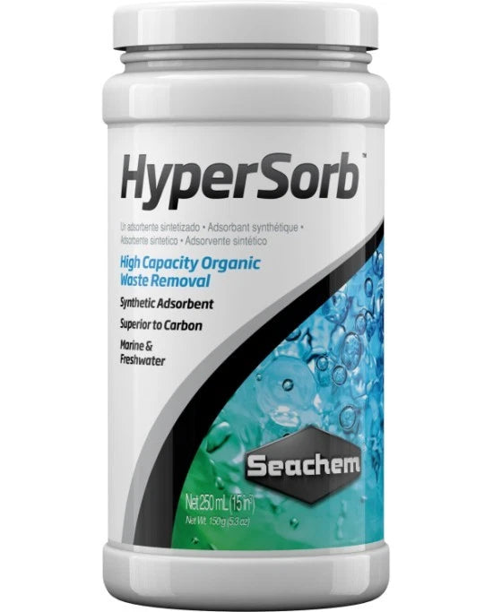 Seachem HyperSorb 250mL - Média Filtration Chimique Régénérable - Aquarium