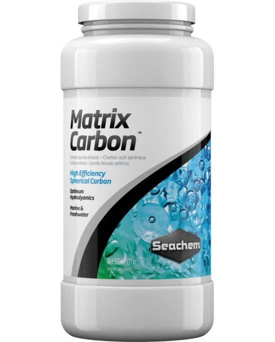 Seachem MatrixCarbon 500mL - Charbon Actif Haute Performance - Aquarium