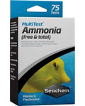 Seachem MultiTest Ammonia NH3 / NH4 - Kit Test Haute Précision Eau Douce & Mer