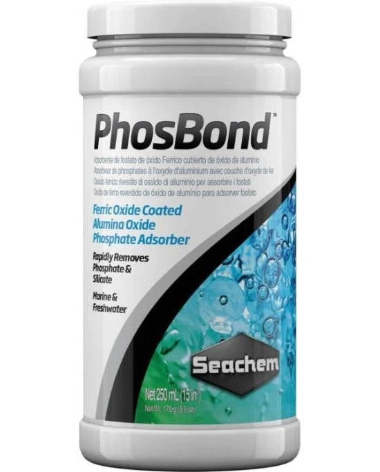Seachem PhosBond 250mL - Anti-Phosphates et Silicates - Filtration Rapide