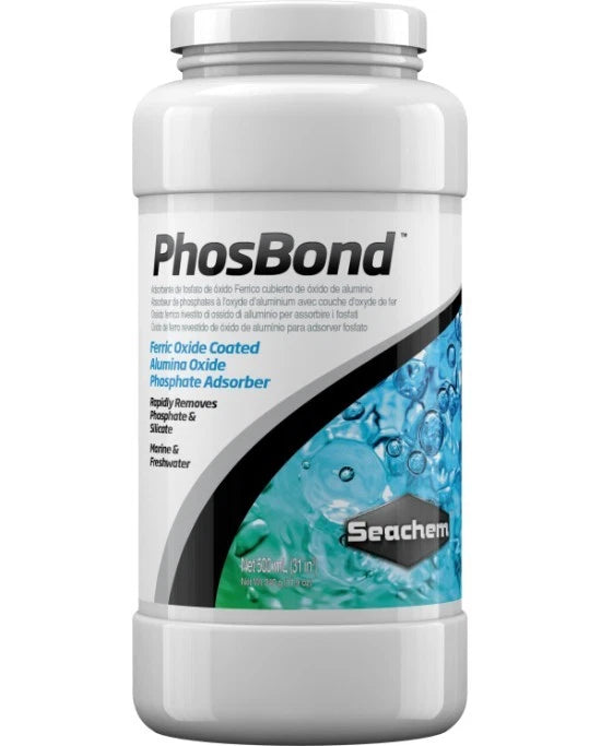 Seachem PhosBond 500mL - Anti-Phosphates et Silicates - Filtration Puissante