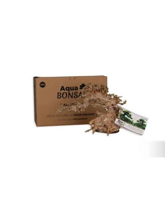 aqua bonsaï aquavie nature – décor naturel pour aquarium (taille pm)