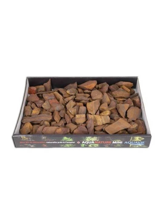aquavie oeil du tigre mini barquette s pierres naturelles aquarium aquascaping