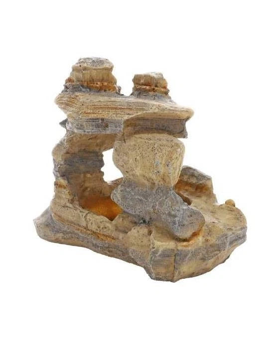 Décor Aquarium Hobby Amman Rock 1 - 17x14x10 cm - Roche Naturelle Artificielle