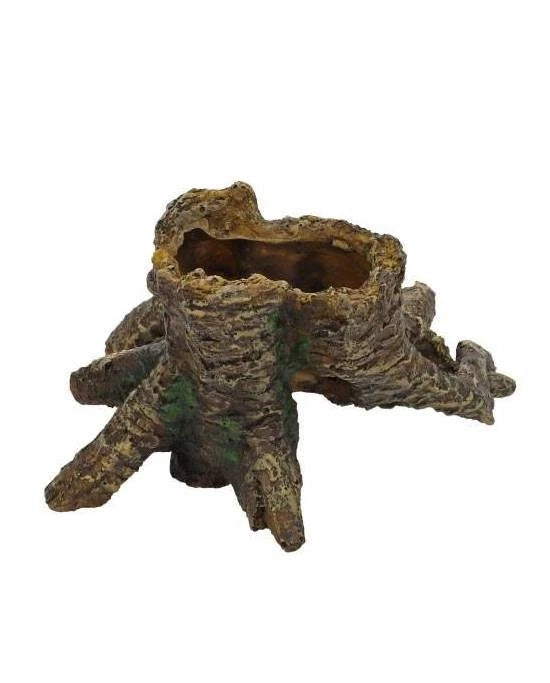 Décor Aquarium Hobby Cavité dans tronc d’arbre 1 - 17 x 7 x 16 cm - Refuge Natur