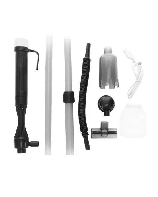 Hobby Perfektus PRO Aspirateur de Fond à Piles pour Aquarium - Nettoyant Gravier