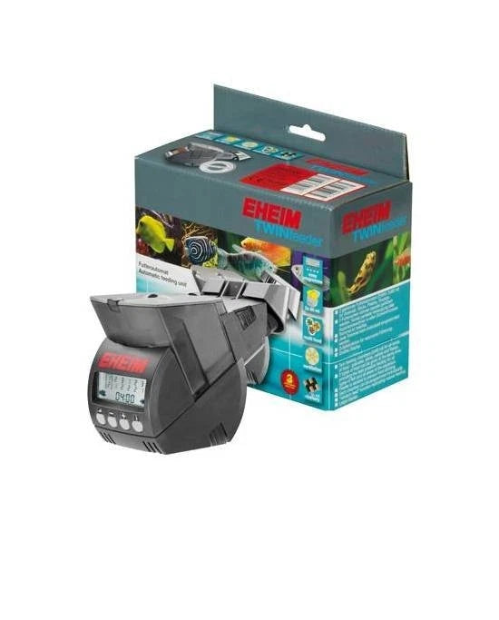 Eheim Twinfeeder - Distributeur de Nourriture Double Chambre pour Aquarium