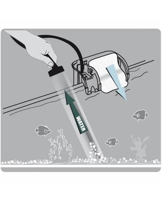 Newa PGR 1000 Aspirateur Gravier Aquarium Électrique 5W 340L/h Nettoyage de Fond