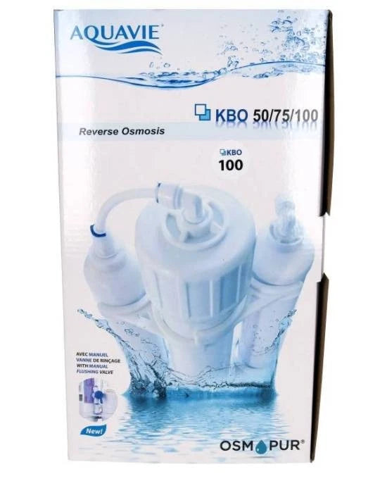 Aquavie Osmoseur KBO100 - 380L/jour Système Filtration Eau Pure Aquarium Récifal