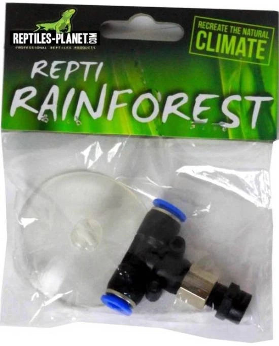Buse en T pour Repti Rainforest Reptiles Planet - Extension brumisation