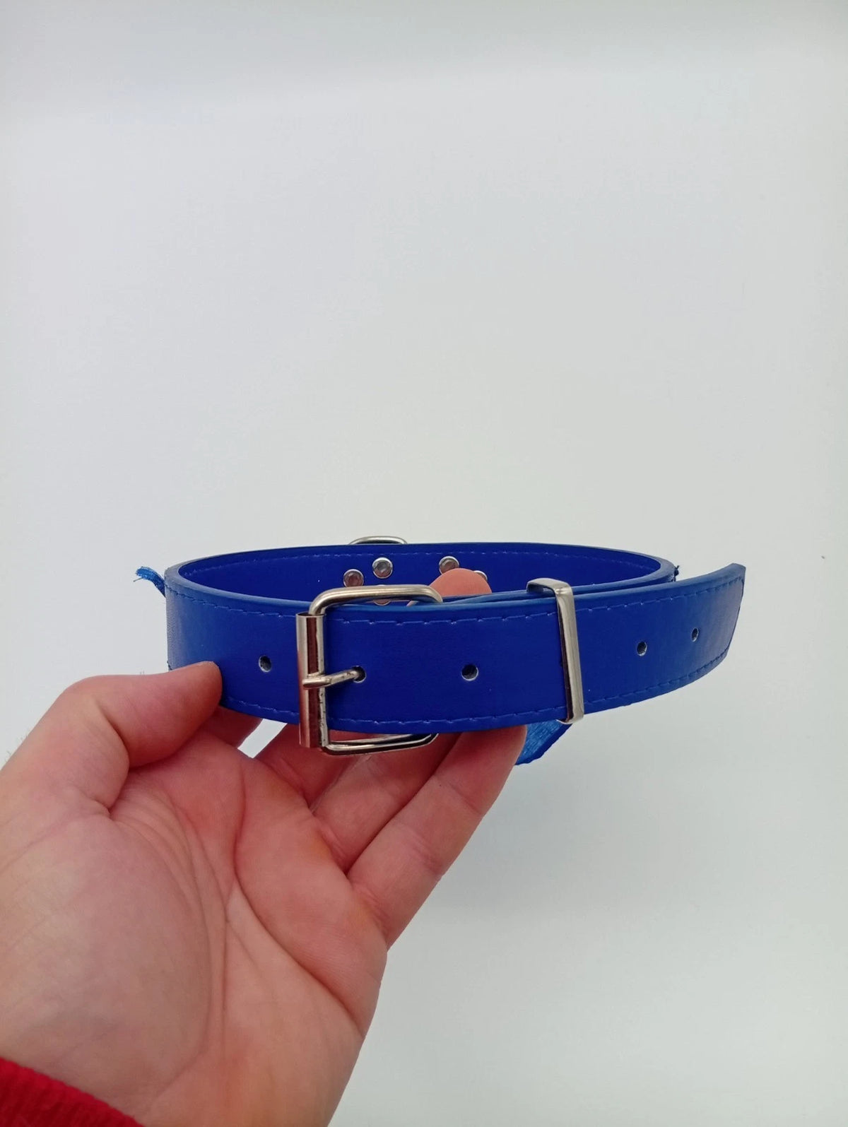 Collier bandana bleu foncé pour chien – Taille 58 cm