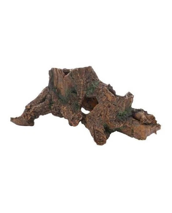 Décor Aquarium Hobby Cavité dans tronc d’arbre 2 - 30 x 15 x 22 cm - Grotte Tron
