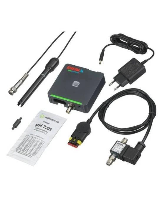 Eheim pHcontrol+e Set | Pack Complet Contrôleur de pH Wi-Fi avec Sonde & Accessoires