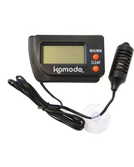 Hygromètre électronique Komodo - Précision numérique pour terrarium