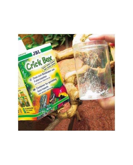 JBL CrickBox Boîte de Transport et de Nourrissage pour Grillons et Insectes