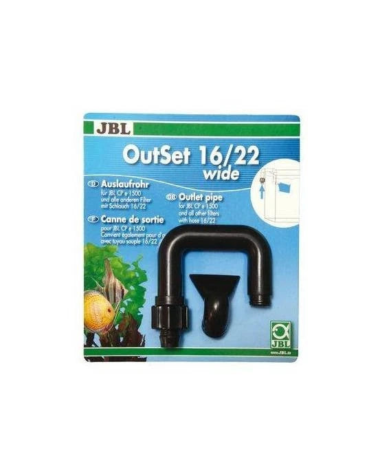 JBL OutSet Wide 16/22 mm - Buse de Rejet Large CristalProfi e1500 e1501 e1502